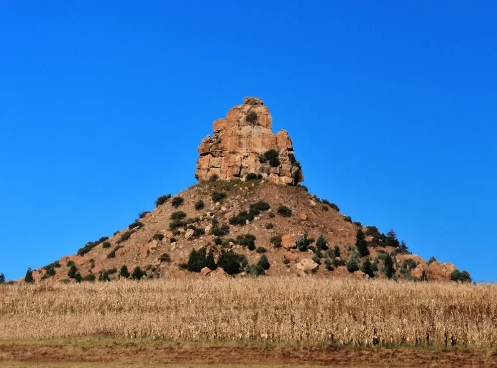 Lesotho Qiloane Pinnacle